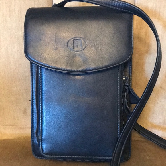 RETRO Genuine Leather Shoulder Bag - Picture 1 of 16